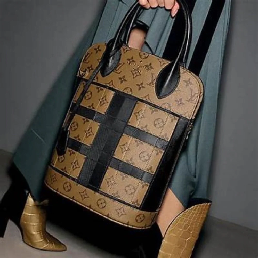 Rare Louis Vuitton Tressage Tote Reverse Monogram